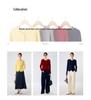 Lekasha Cashmere 12-Gauge Cable Knit Round Neck Cardigan Sweater Coat