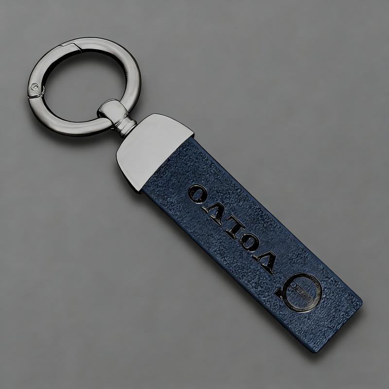 

Vintage Style Car Keychain Oxhide Key Holder Keyring For Volvo V60 V40 XC90 S60 C30 XC60 V50 V70 T6 Key Holder Pendant Ornaments