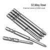 Hujian Magnetic S2 Steel Hex & Phillips Screwdriver Bit Set