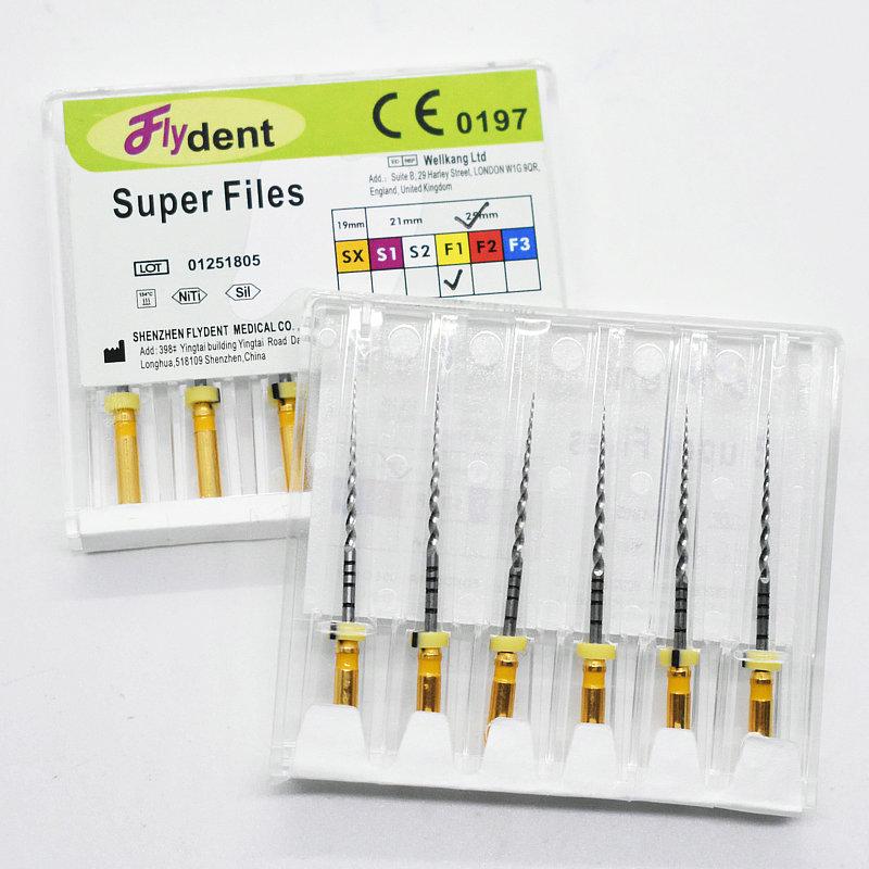 

Dental Super Files Endo Rotary Files Endodontic Niti Files 21Mm 25Mm Nickel Titainium Instrument Sx-F3 Dentistry