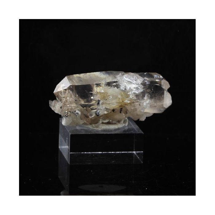 Pierres et Minéraux. Quartz fumé. 34.9 ct. Dome des Petites Rousses, Oz, Isère, France..