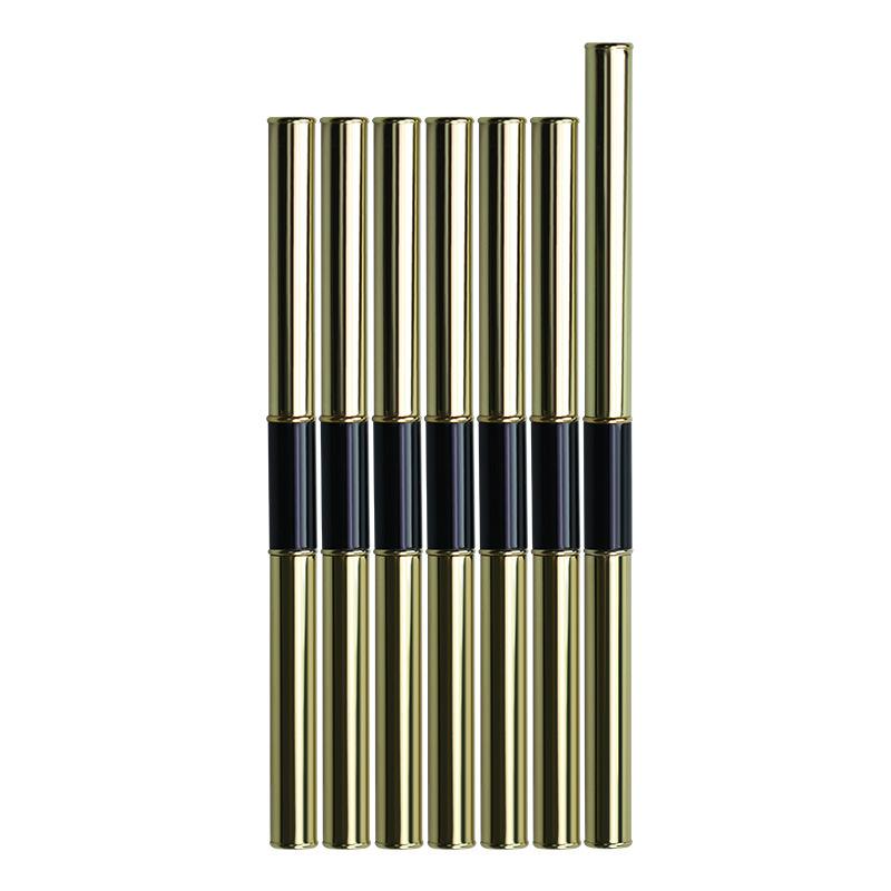 Pinceau Nail Art Double Embout Lignes Liner DIY Peinture Poudre Liquide Acrylique Gel UV Extension Constructeur Stylo de Dessin Français