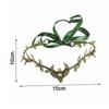 Rhinestone Decorated Fairy Tiara Twig Branch Design Fairy Headpiece Woodland Elven Crown  For Women