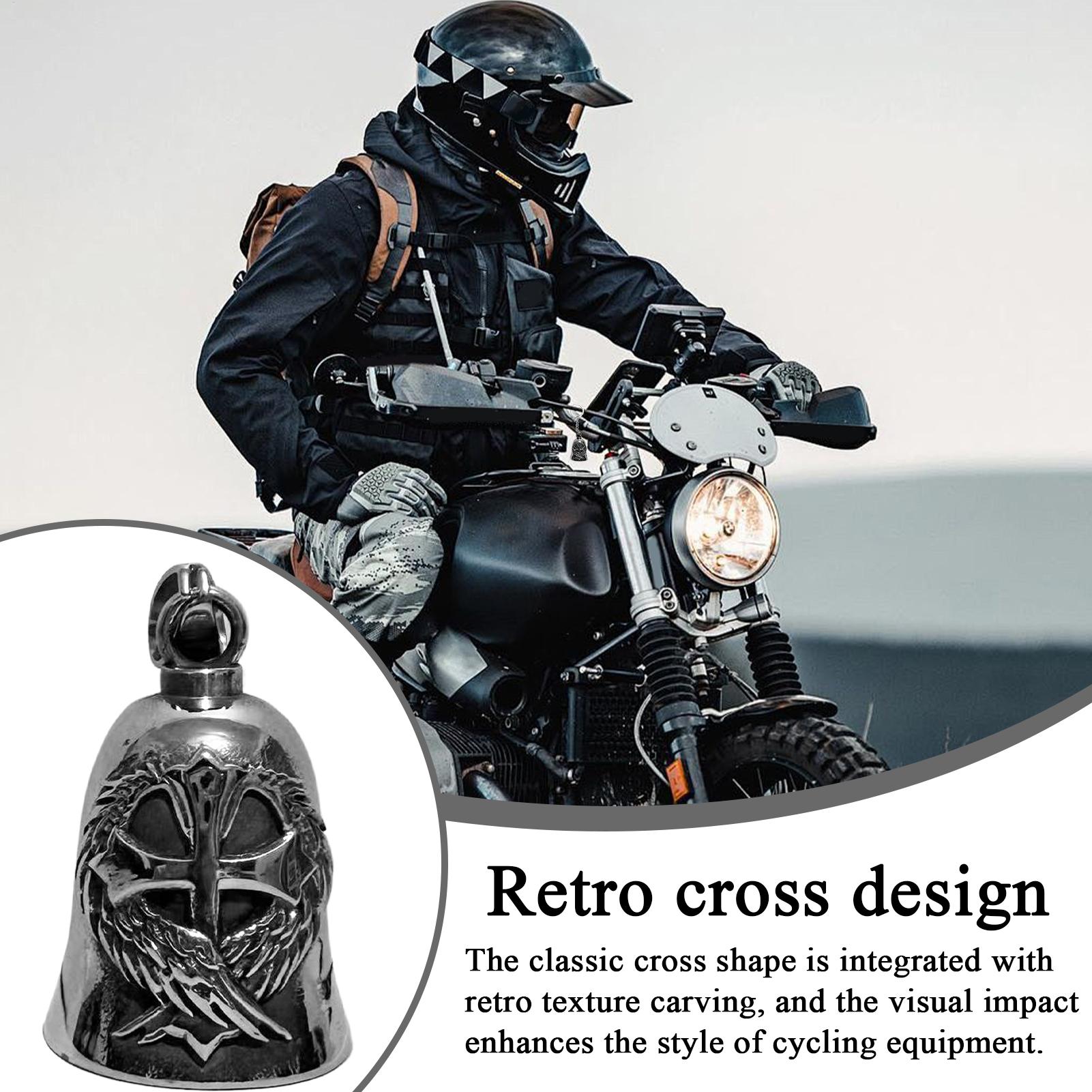 

Motorcycle Guard Bell Bikers Good Luck Bell Hanger Stylish Alloy Key Chain Motocycling Accessory For Men Women Riders Lovers China Mainland