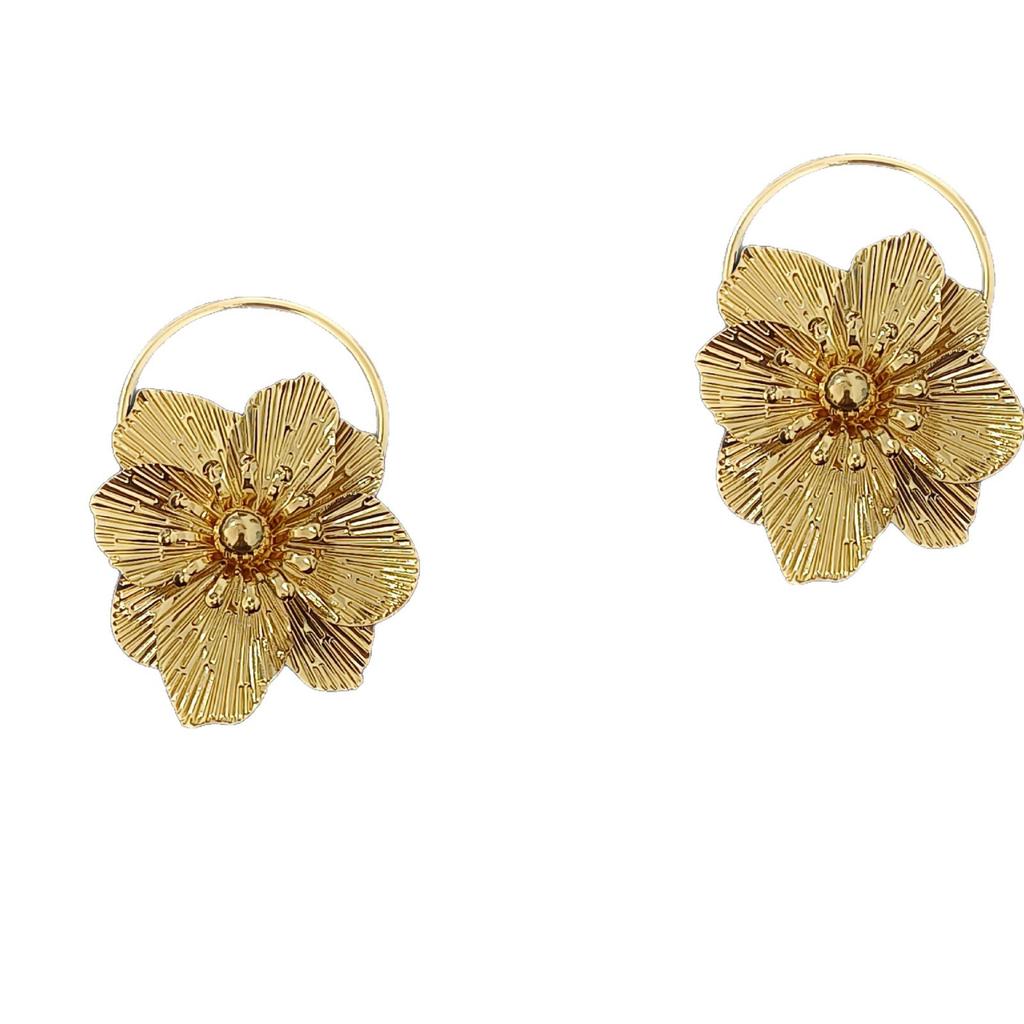 Niche Design High-Grade Fringed Flower Earrings Are Suitable For Women'S Banquet Party Wear Earrings