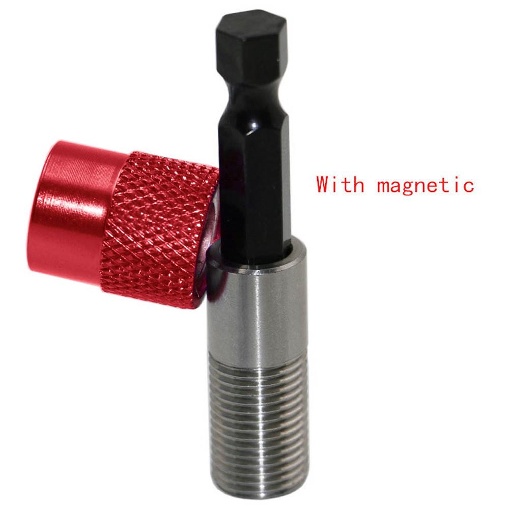 1/4inch Hex Shank Magnetic Bit Holder Extension Bar Electric Drill Screwdriver 