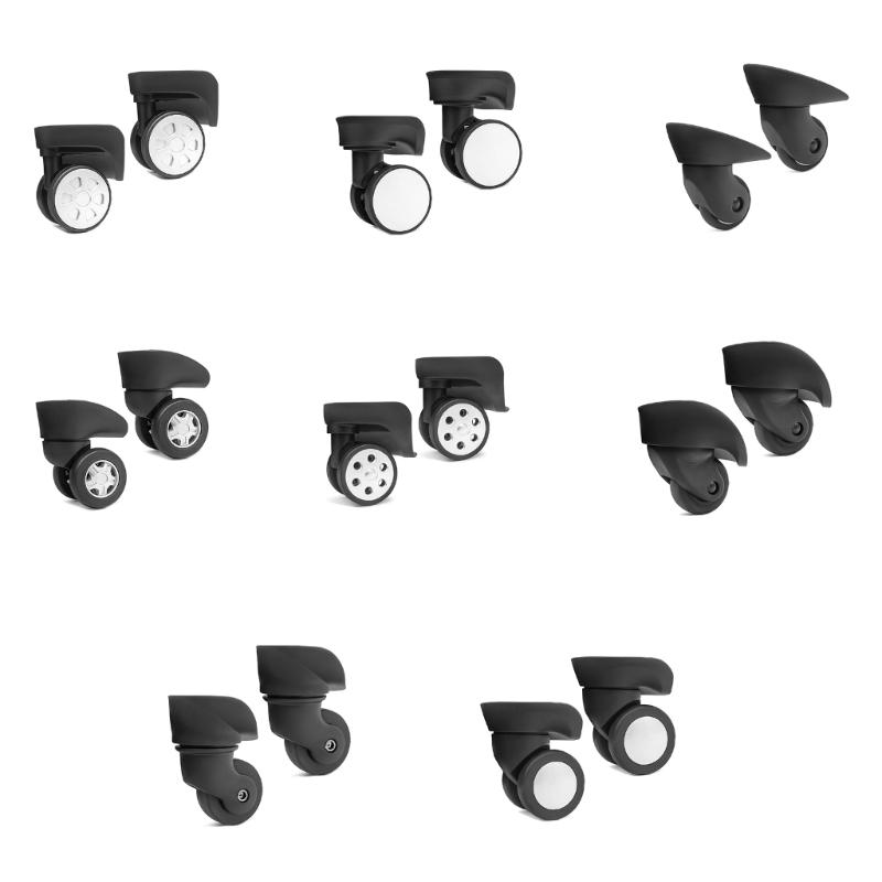 Upgrade Your Suitcase with Swivel Caster Replacement Wheels Smooth Rolling Bag Parts Accessories