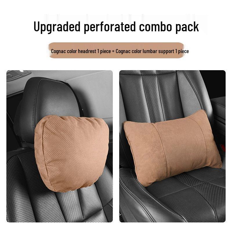 Maybach S-Class Tesla Car Headrest Cushion: Neck and Lumbar Support Pillow