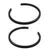2Pcs Front Axle Carrier Snap Ring C Clip Compatible With-Dodge-Ram 1500 2012-2017 Replacement For OEM 68146592AA