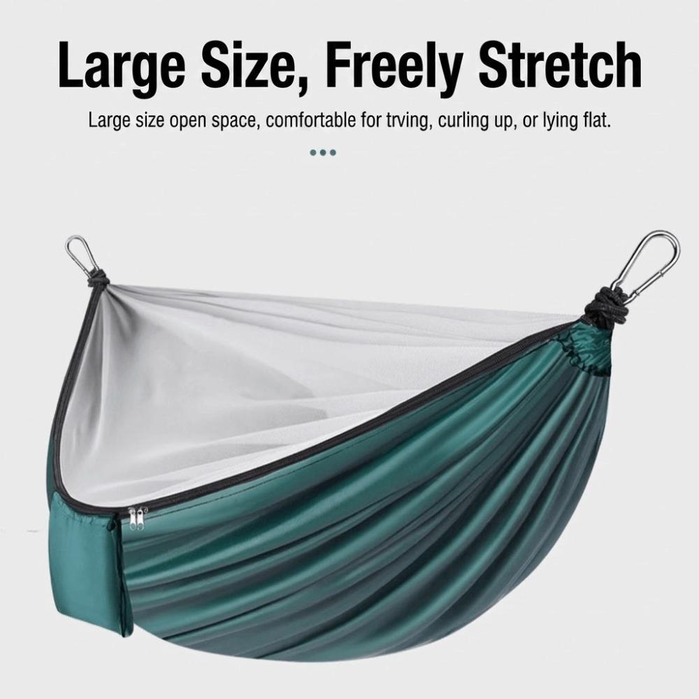 Anti Rollover Camping Hammock Thickened Double Hammock Durable Hanging Hammocks  Hiking