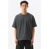 Customellow Gray STring T shirT cwTam25431gyx