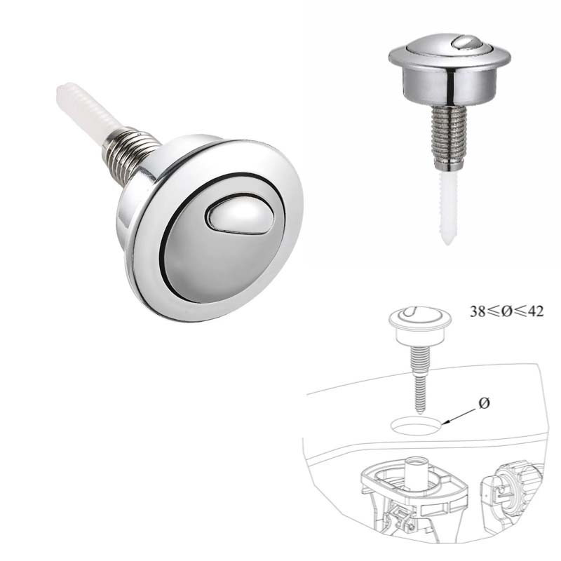 Przycisk Spłuczki Podwójnej Do Modelu 49, Plastik ABS, Pasuje Do Standardowych Otworów Spłuczki 38-42mm