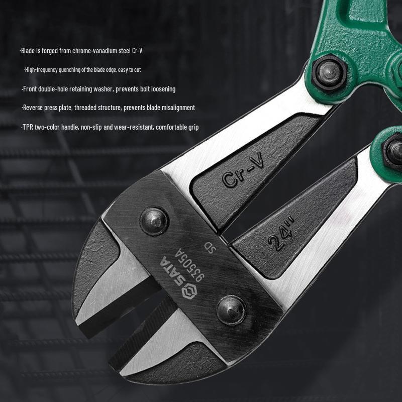 SATA 93505A Multi-functional Rebar & Wire Cutter - Powerful, Labor-saving Shears.