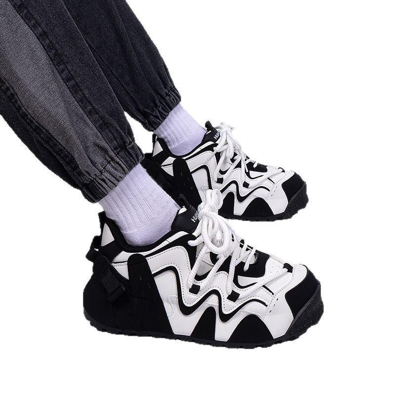 Global Platform Trendy Shoes Men's ZHQ68272 Spring Niche Men's Shoes Fashion Versatile Men's Casual Heightening Board Shoes