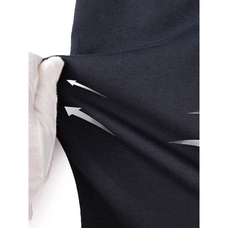 Liquid Ammonia Long-Staple Cotton Knitting Sports Pants Men's Space Cotton Sweatpants Straight-Leg Trousers Export Export Men's Pants Casual Pants