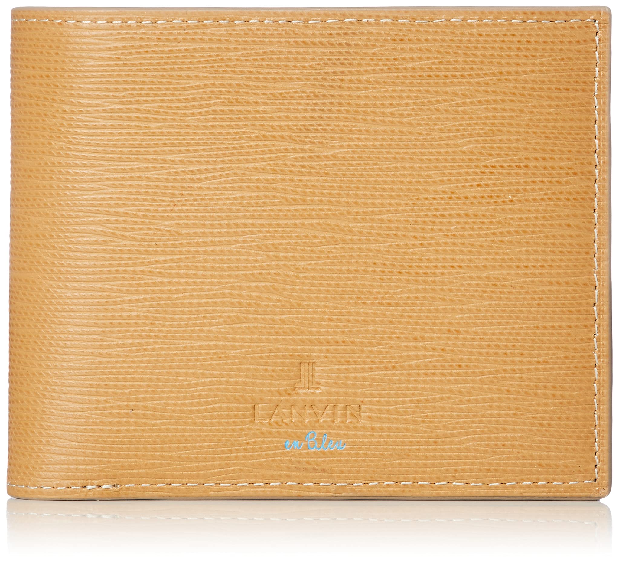 

Lanvin en Bleu Men s Stampa Bifold Wallet, Camel