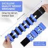 Handgelenk-Fußgelenk-Gewichte Tragbare Verstellbare Arm-Bein-Gewichte Armbänder Beschwerte Pilates-Gewichtsbänder für Yoga Barre Gehen Fitnessstudio