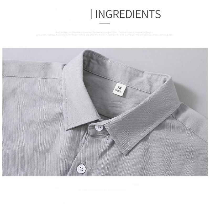Simple Style Summer Tops Soft and Comfortable 100 Cotton Fabric Short Sleeve Shirt Korean Daily Casual Shirt Versatile