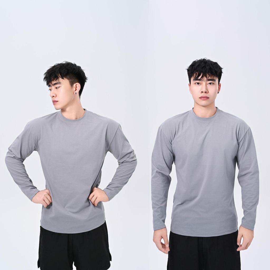 "Nahtloses Leichtes Schnelltrocknendes Langarm-Sportshirt"