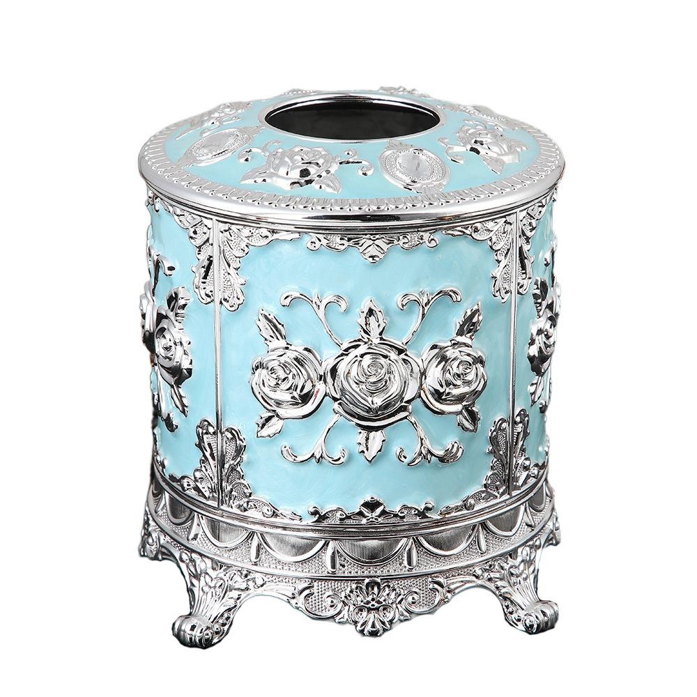Exquisite Paper Holder Plastic Decoration Box Creative Desktop Storage Box  Desktop Organization