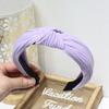 Fabric headband female Yiwu headdress jewelry autumn and winter feeling wide edge versatile high skull top headband hairpin