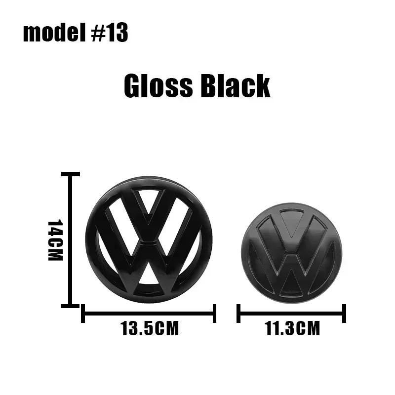 

New 3D ABS Front Grille Badge & Rear Trunk Emblem Sticker auto Accessories for Volkswagen Golf 7 (2014-2017) & MK7.5 (2018- 1pcs-rear