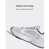adidas Ozmillen J Weiß Navy Kinder Sneakers Wolkenweiß Grau-Eins Hellblau ID0694
