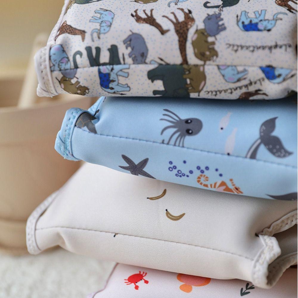 Adjustable Child Buoyancy Vest Anti Rollover Inflation-Free Swimming Vest  Beach