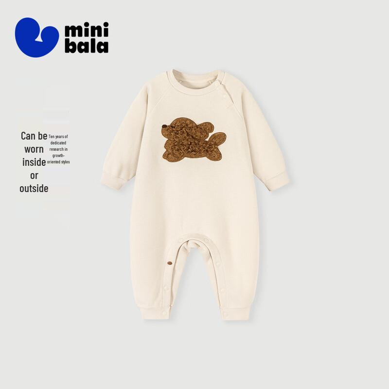 

Minibala Baby & Toddler Plush Long-Sleeve Romper 66