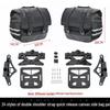 CFMOTO 250CLC Waterproof Side Bag & Anti-Fall Bumper Accessories with Folding Backrest and Step Shelves