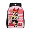 Zaino da Viaggio Puffes Anime Alimentato per Donna Uomo Scuola Computer Borsa per Libri Fiore Ranuncolo Coniglio Zainetto per Studente Universitario Borse