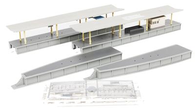 KATO N Gauge Island Platform Set 23-170 Railway Model Supplies