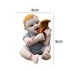 Spooky Halloween Ghost Baby Doll Figurine Decor Haunted House Holiday Festive Ghost Baby Decoration for Halloween
