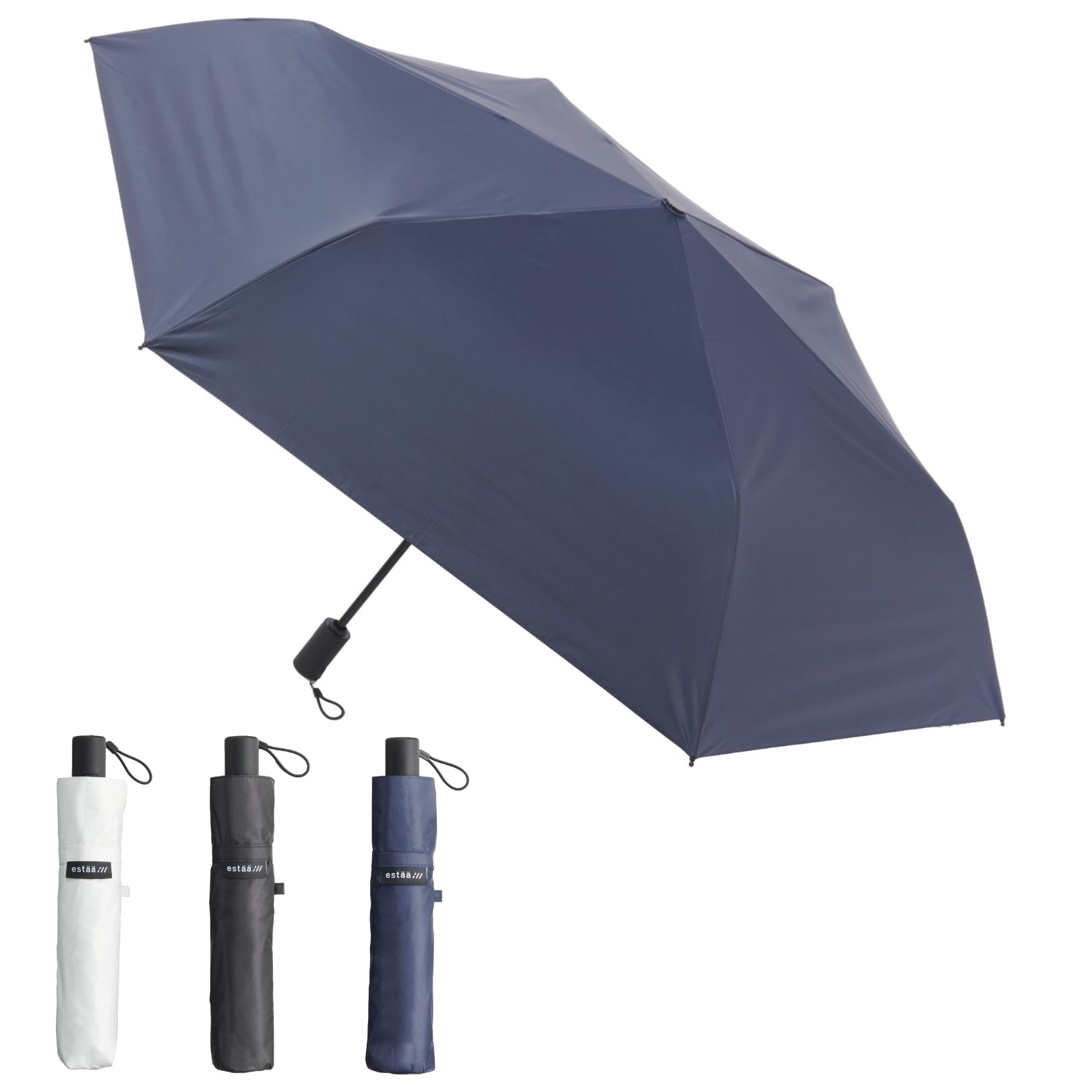 

Automatic Opening and Large Light Heat For Sunny and Rainy UV Folding 58cm Navy [estaa] Men s Parasol, Closing, Size, Blocking, Blocking, Days,
