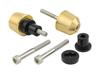 POSH FAITH Motorcycle Supplies Handlebar End Solid Bar End Kawasaki
