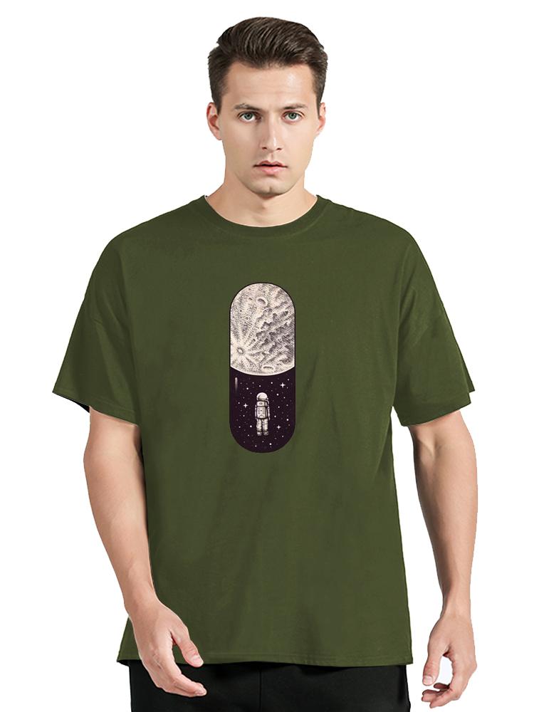 Funny Aesthetic T-shirt Women New Summer Fashion Cartoon Astronaut Tshirt Universe Space Punk Men Cotton T Shirt Clothing Tops