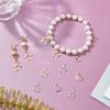 UNICRAFTALE 80pcs 2 Colors Heart & Star Charms - 304 Stainless Steel Hollow Pendants for Jewelry Making