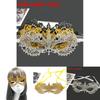Adult Lace Face Mask With Sparkling Embellishments For Costume Parties Or Halloween