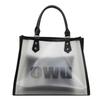 Stylish Transparent Jelly Tote Bag For Women Spacious And Trendy Summer Design