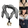 Edgy Leopard Charm Necklace With Sustainable Coating Lightweight Alloy Jewelry For Men Women Gothic Style Accessories