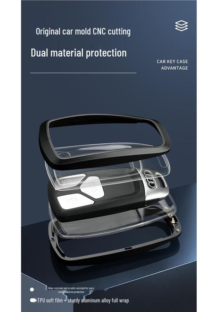 Compatible Key Case for JAC iEV6E, Refine M4 Pickup, Bin Yue M3/M5/M2, S6, T6