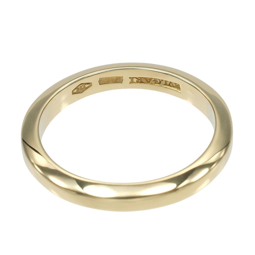BVLGARI Fedi Marriage Ring K18 yellow gold #6.4(US Size) 3.93g Women Used