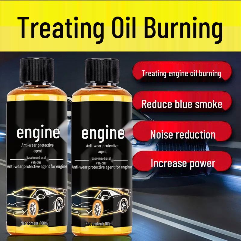 Engine Oil Additive: Anti-Wear, Noise Reduction, Anti-Vibration, Piston Repair & Ring Release