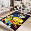 1pc Simpsons Family Adventure Carpet for Playroom Bedroom Living Room Sofa Home Decor,kids Game Area Rug Non-slip Floor Mat Y82661