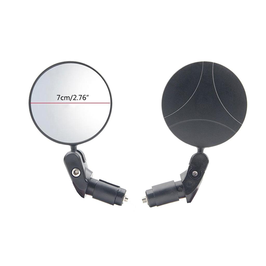 360 Degree Rotatable Bike Rear View Mirror for Bike Bicycles Flexible Cycling Accessories Safety Rear View Mirrors Set