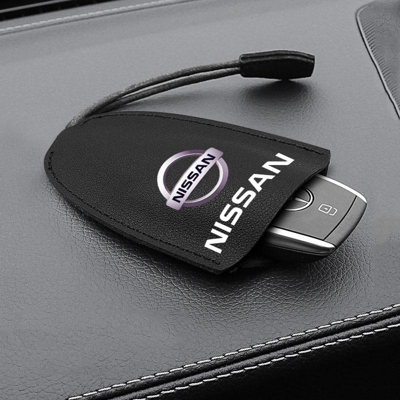 PU Car Remote Key Case Cover Shell Keychain Protect For Nissan Sentra Altima Versa Bluebird Sunny Maxima X-Trail Pathfinder Murano Armada Kicks GT-R
