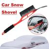 Car Snow Shovel, Ice Scrape, Winter Car Snow Brush Glass Car Windshield Cleaning Removal, Tools Vehicle Frost E2M7