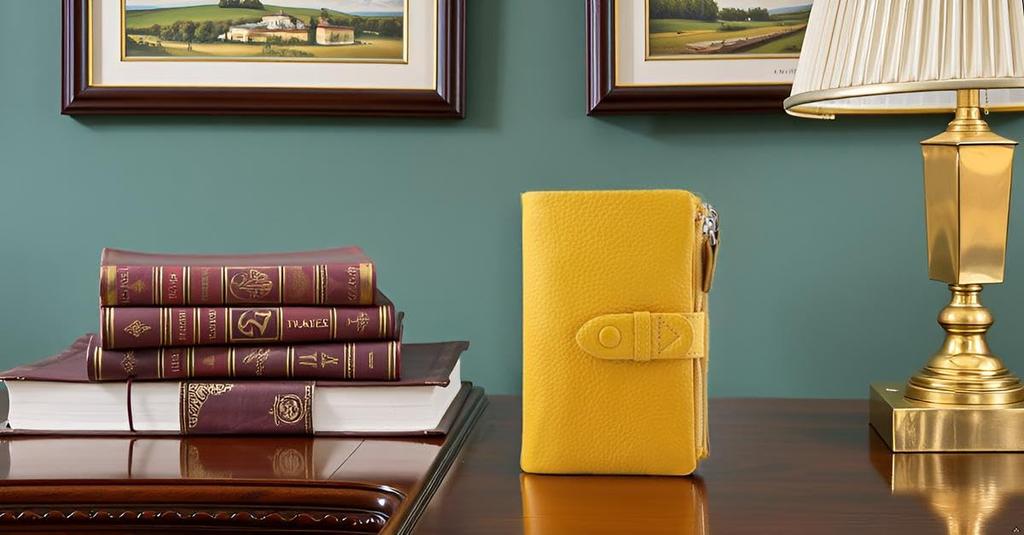[F.ZH] Women's Bifold Wallet, Genuine Leather, Short Wallet with Coin Purse, 18 Card Slots, Bill Compartment, Large Capacity, Compact, Lightweight,