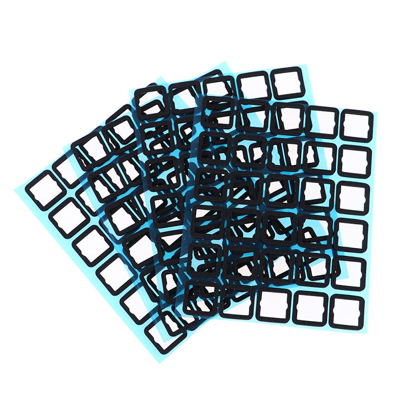 120Pcs/Pack Mechanical Keyboard Switch Pad Film Foam Positioning Plate Foot Pad