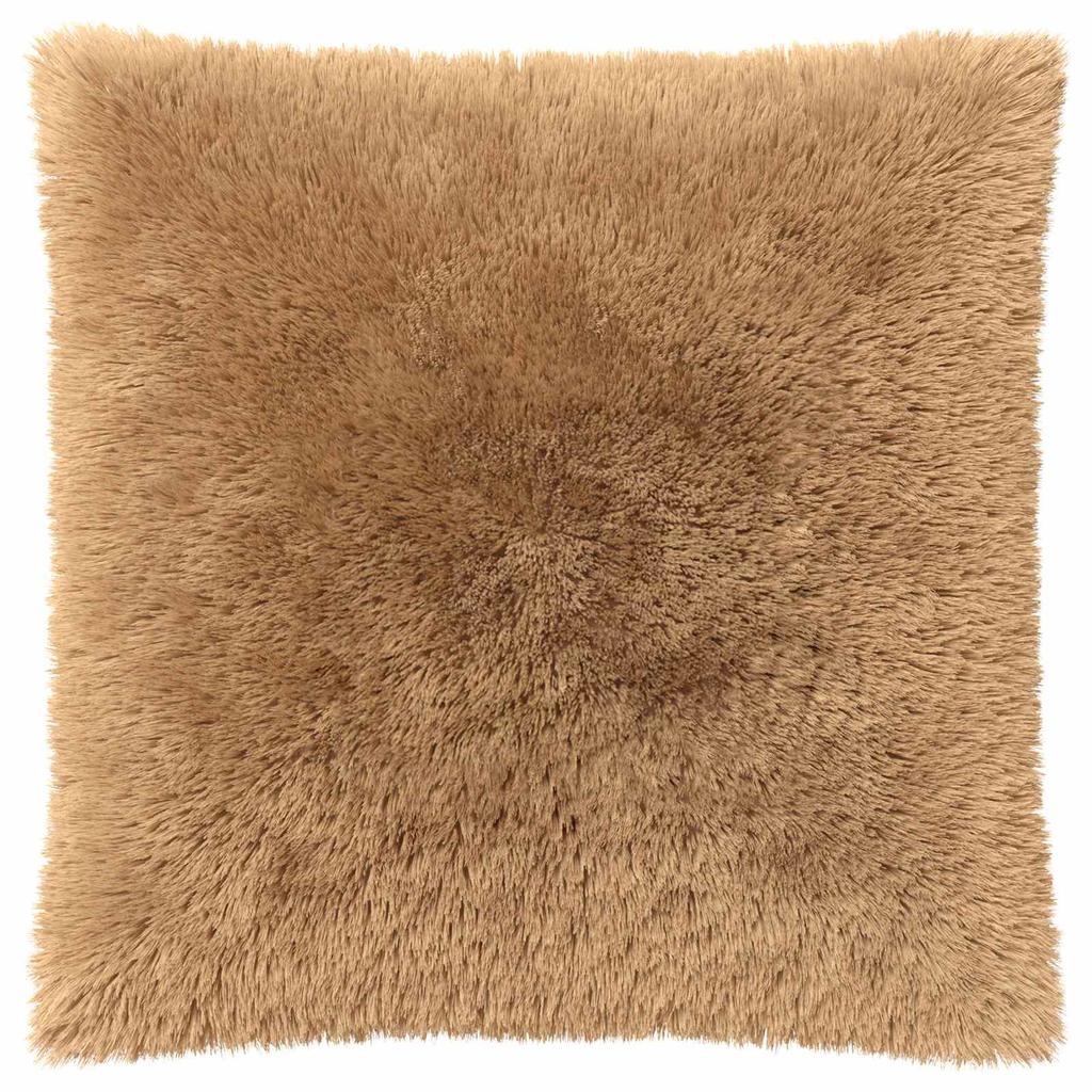 Pillow Cover 2 pcs HEERLEN Taupe 65 x 65 cm PV Fleece